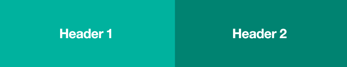 Top navigation animation where an animated bar shifts from left to right